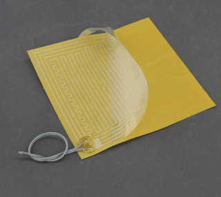 TF1244 - 12V/ 20W topná folie ohebná, samolepicí, PES (207x 207mm)