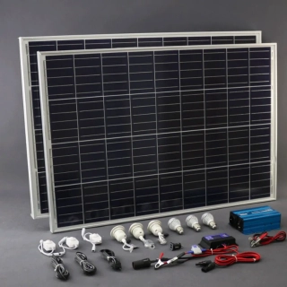 200W solární systém bez akumulátoru