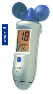 Měřič rychlosti větru - Windy 6